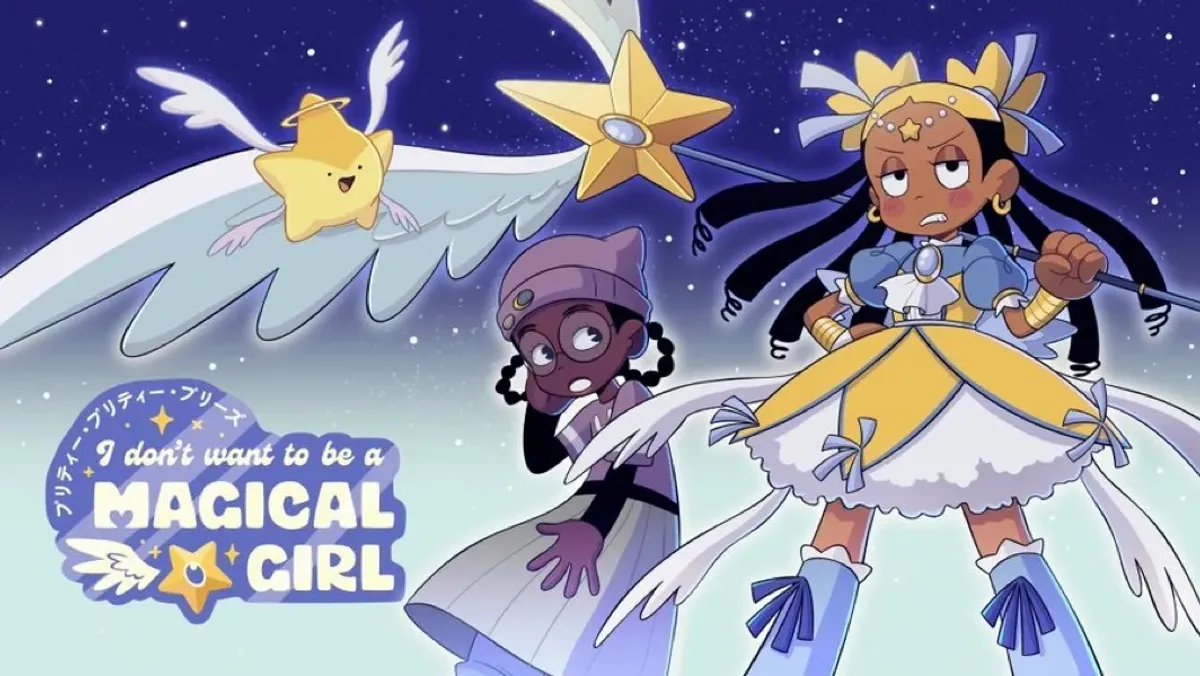 Cartoon Magical Girl